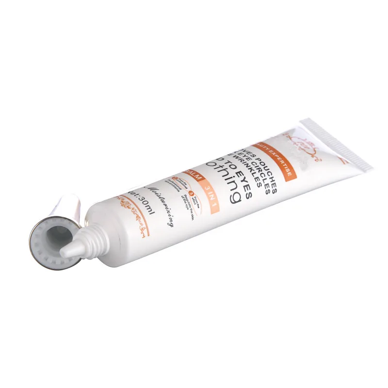 OEM cosmetic factory collagen eye treatment cream vegan eye cream anti-wrinkle moisturizer dark eye circle cream packing