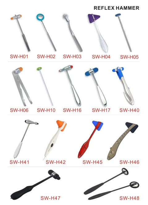 SW-H60 Taylor неврологический медицинский резиновый рефлекторный молоток для Queen Reflex Hammer