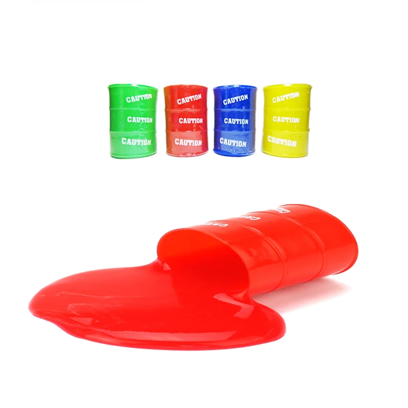 Large Size Crazy Liquid Barrel O Slime Toy For Kids