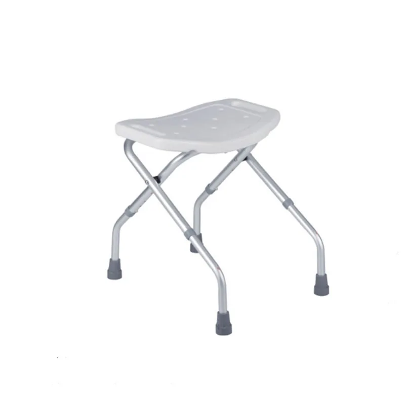 Adjustable Height Bath Seat Aluminum Shower stool The Elderly Bath Chair Medical Bathroom shower chair