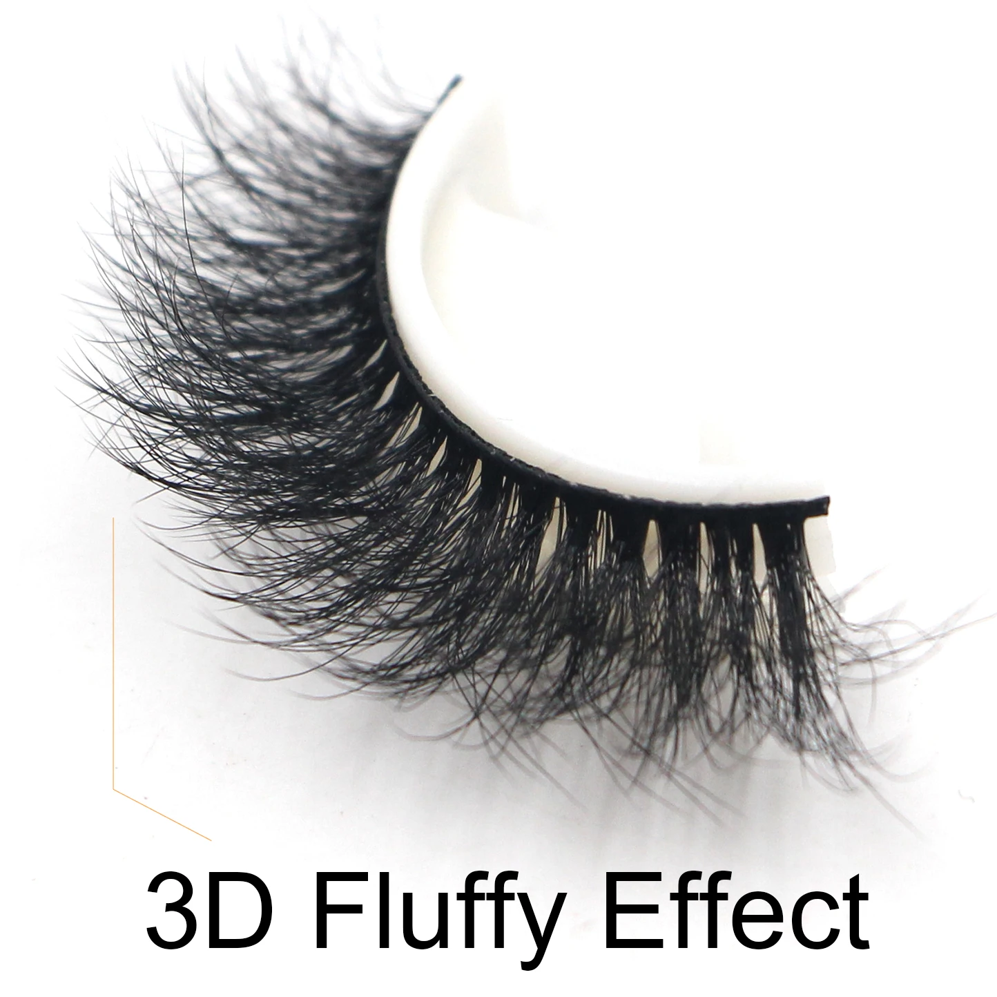 RTS Fast Shipping wholesale natural-looking premium quality 100% human hair handmade false strip eyelashes
