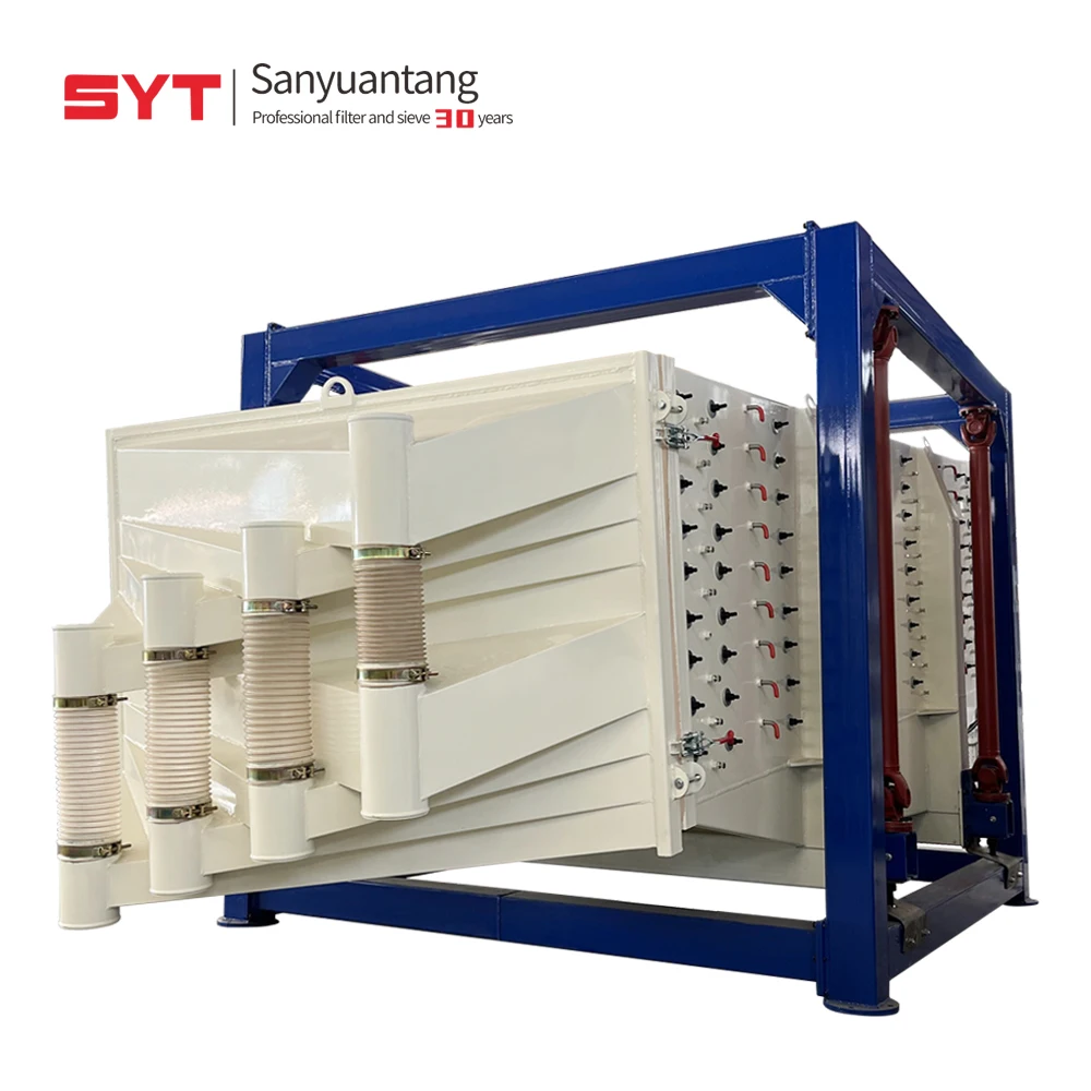 Square Gyratory Sieve Machine Silica Sand Sifter machine