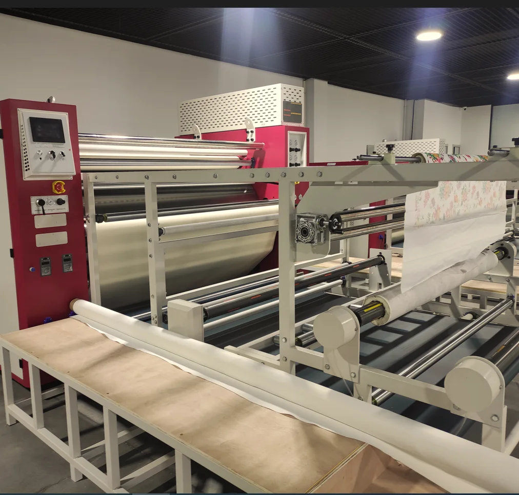 inkjet printers 1.8m 2.6m 3.2m  heat transfer machine 420 600 800 1000mm drum Calendar heater Heat Press