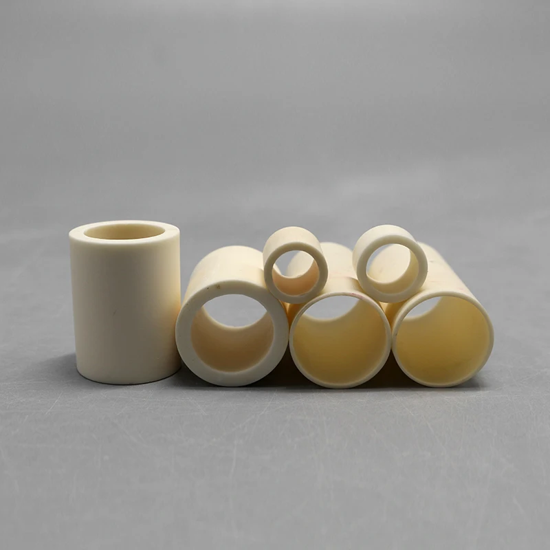 99 Single-Hole Ceramic Tube Alumina Ceramic Insulation Tube OD46-99.5mm 1 Meter Long