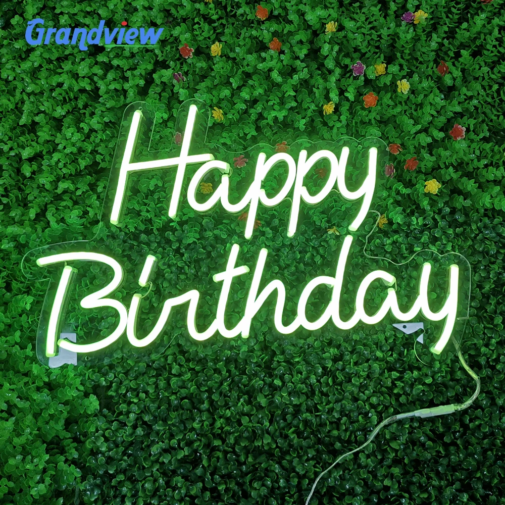 Cheap Price Birthday Decoration Neon Sign Letter LED Dimmable Neon Light Sign Custom, Neon Sign for Party / Wedding Decoration