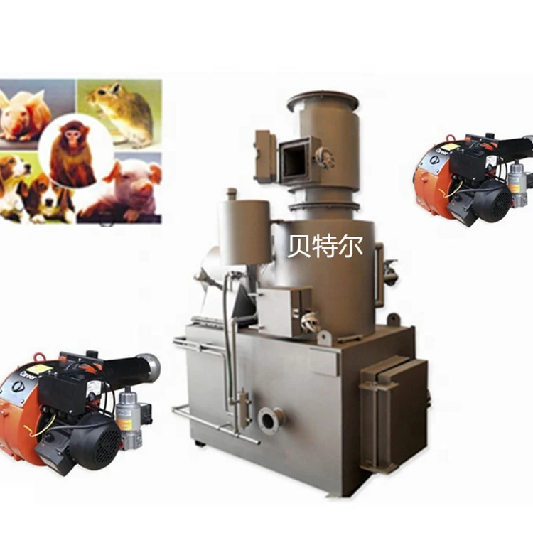 Industrial Domestic Solid Garbage Household Waste Incinerator Medical Waste Hospital Pet Cremation