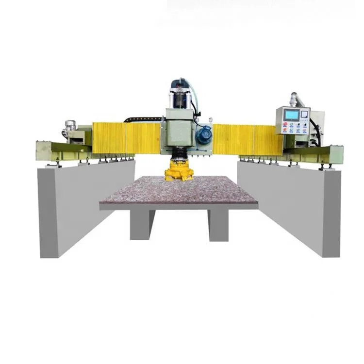 Hoyun China stone machinery Automatic Bridge Single Head Granite Marble Stone slab Polishing Machine
