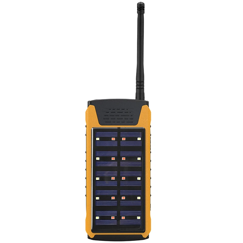 Waterproof 4G Lte Rugged Mobile Phone Solar Powered Walkie Talkies CY-919