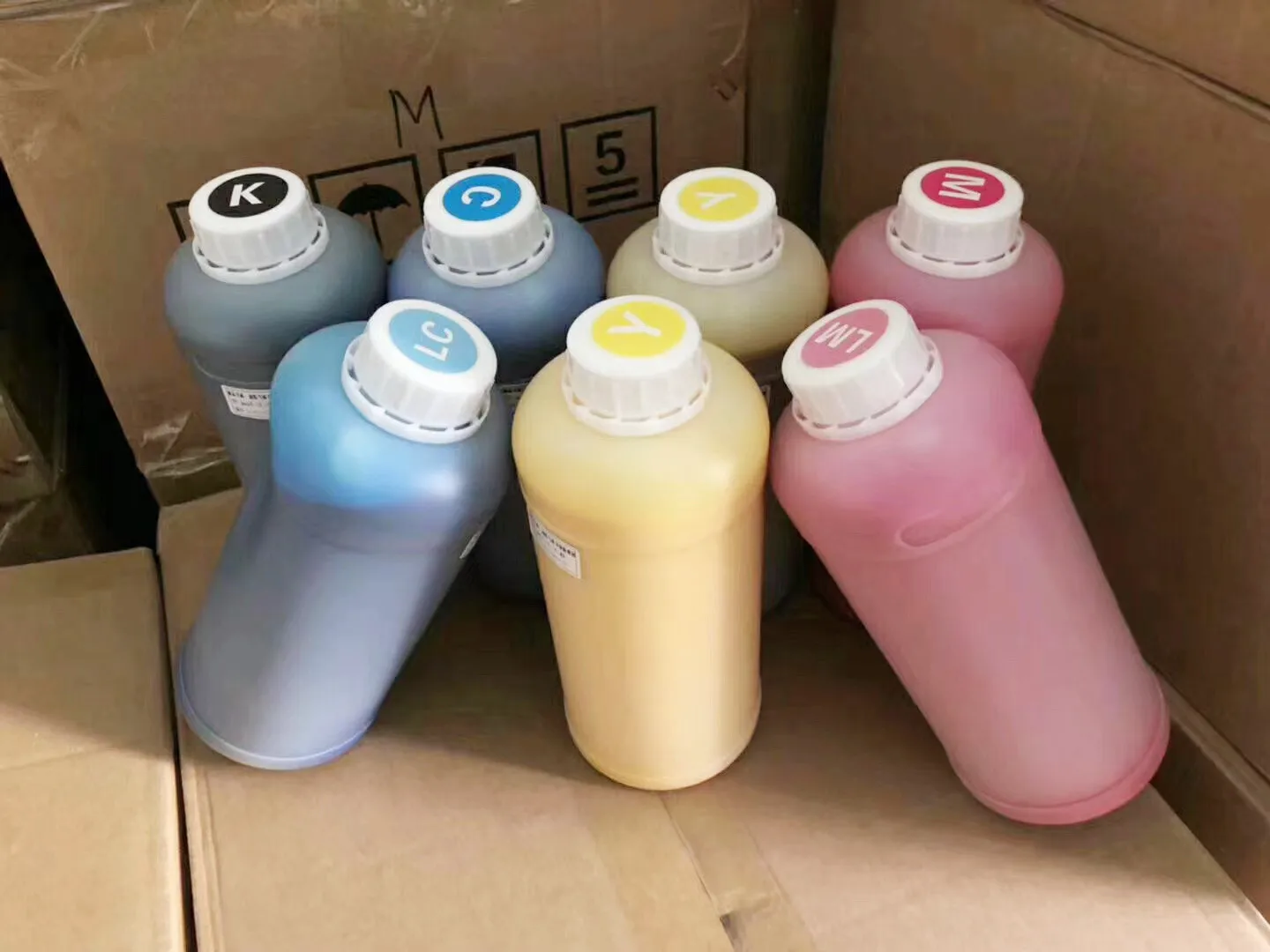 KAWALONG eco solvent ink DTF white ink UV ink