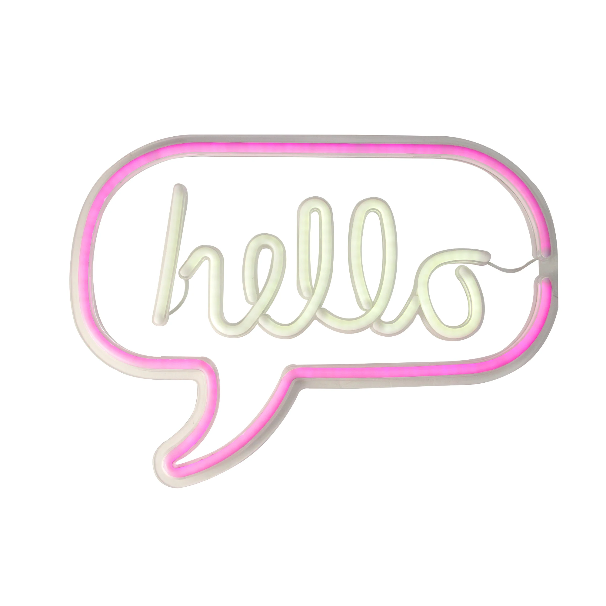 Led love hello styling lamp proposal decoration neon light sign custom