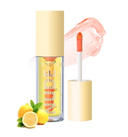Бесплатный образец, ароматизированный фруктовый аромат, глянцевое масло для губ, тонированное веганское масло для губ, оптовая продажа, пользовательское масло для губ