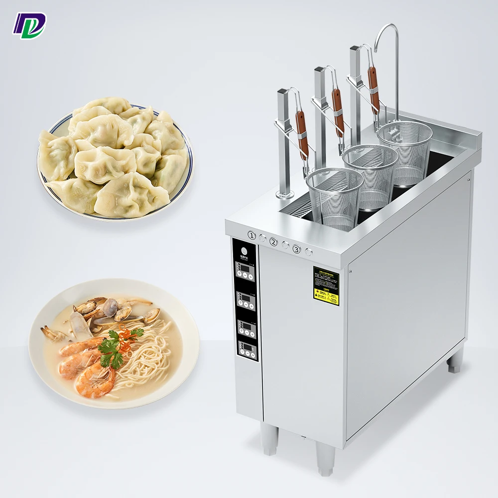 Factory Supply Cooking Kitchen Equipment Electric Automatic Lift Up Noodle Boiler Maker Machine Pasta Cooker For Restaurant