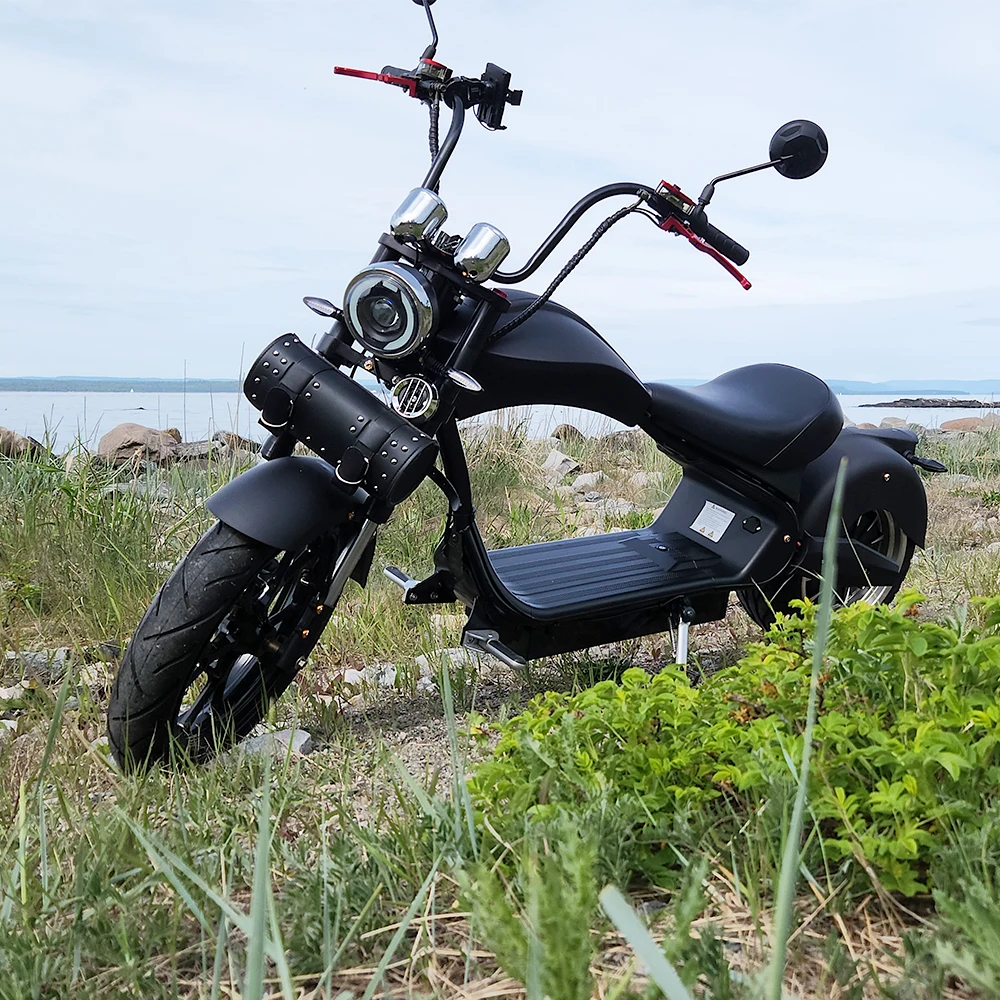 EU In Stock 3000W E Scooters Electric Citycoco Chopper Bike MH3 For Man