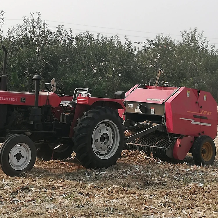 
cheap customized baler mini round baler Tractor Round Hay Baler Factory Direct Sales for sale 