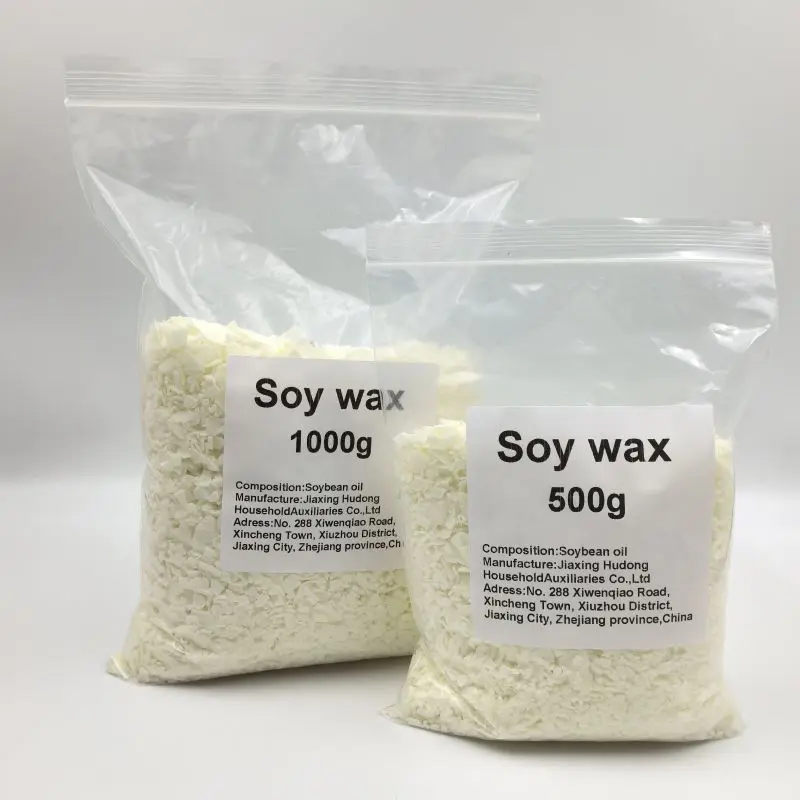 Chinese Wholesale Oganic Soy Wax Flakes Wax Raw Materials Soy Wax for Candle Making