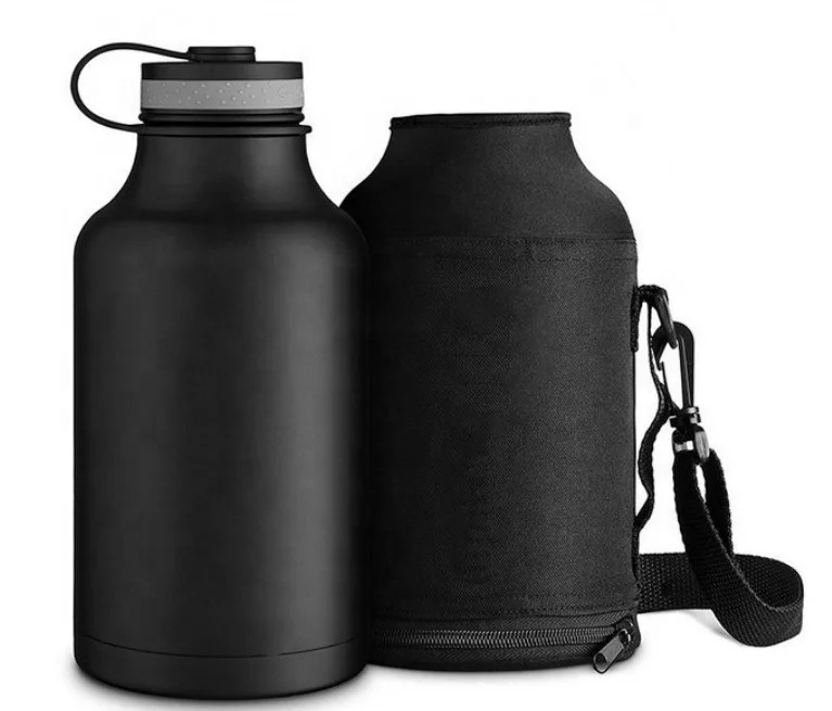 Wholesale Double Walled Stainless Steel Vacuum Insulated Large 2 Liter Thermos 2l Water Bottle