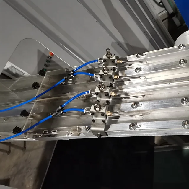 Automatic 4 colors lid printer for plastic lid printing