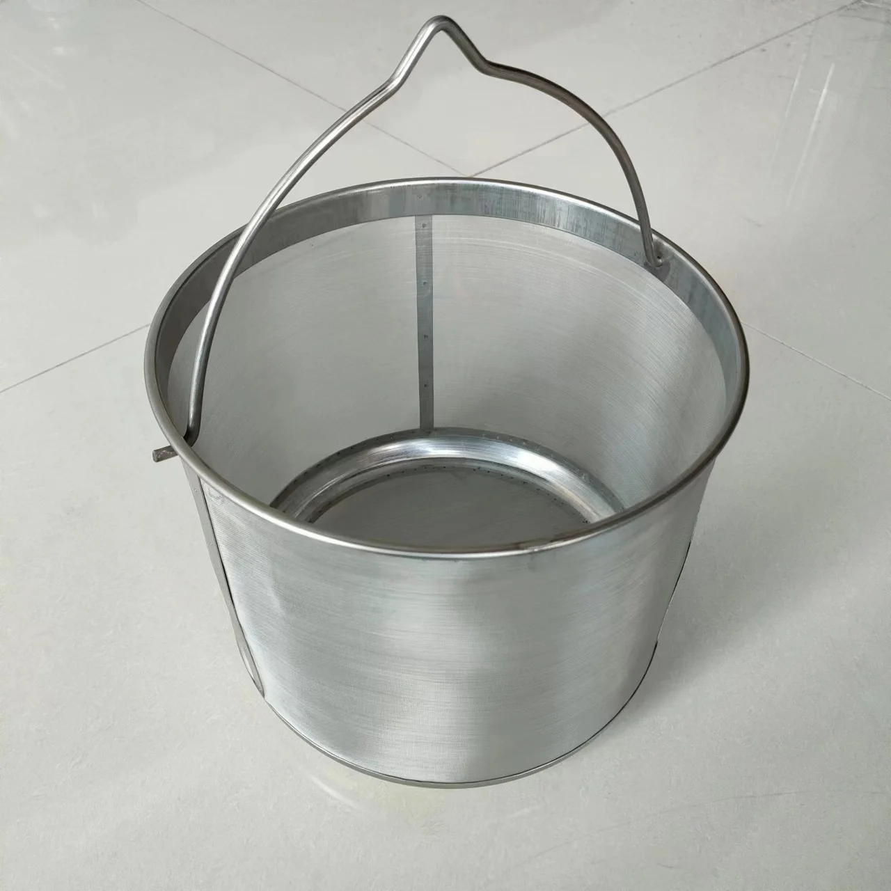 Custom 25 300 micron Stainless steel beer brewing filter basket
