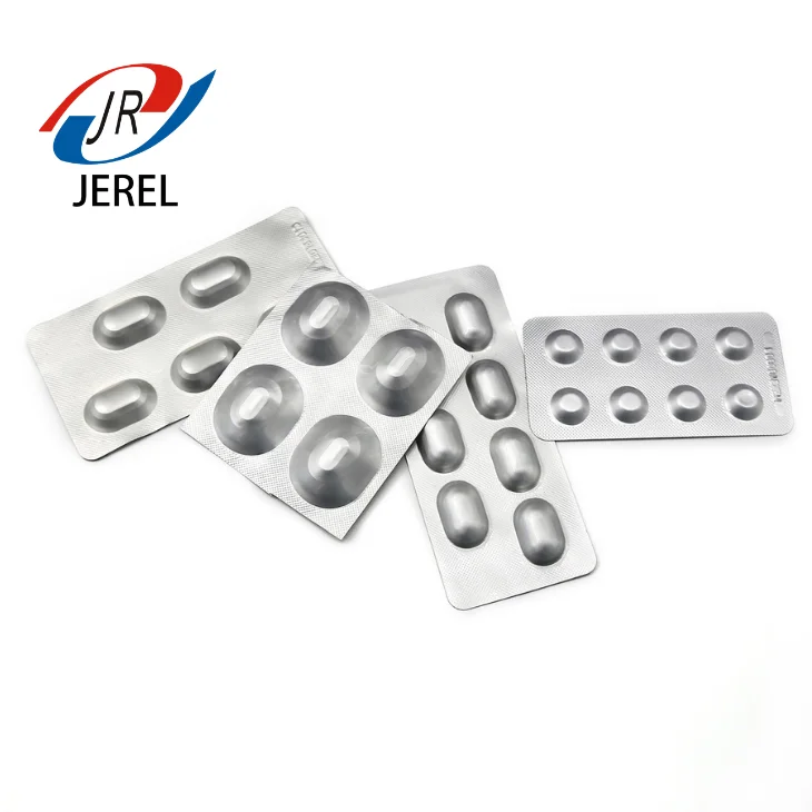 JEREL Jumbo roll 150micron cold forming alu alu bottom foil for pills packing