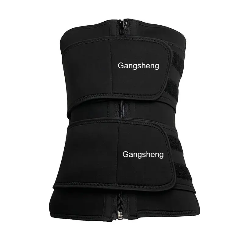 Customizable logo soft latex neoprene sport weight loss sweat belt women trimmer waist trainer slimmer body shaper belt