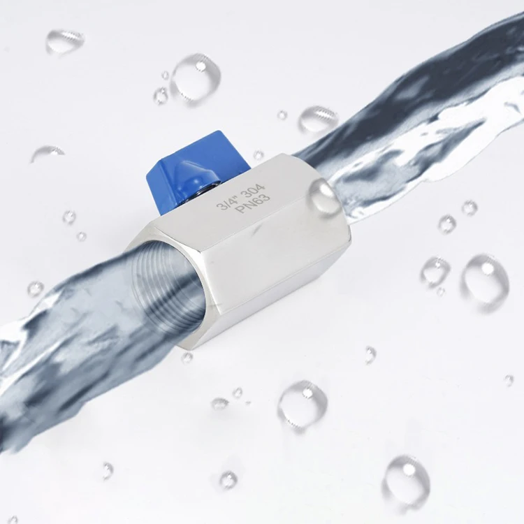 High quality Manual 304 Stainless Steel Ball Balve Thread Water Ball Valve NPT Mini Ball Valve