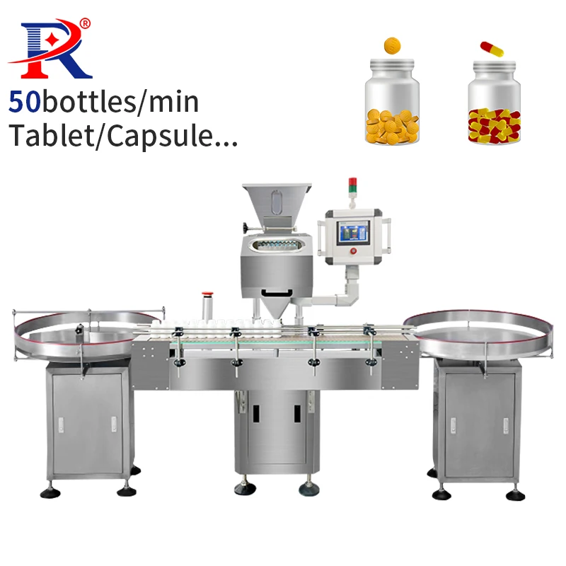 Custom Outlet Device Pharmacy Medicine Tablet Counter 8 Channel Pill Counting Machine