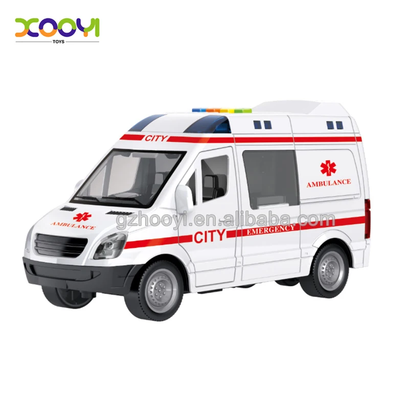 Musical Lighted Up Kids Friction Fire Engine Toy Giant Fire Truck Spray Water Toy For Children Factory Price