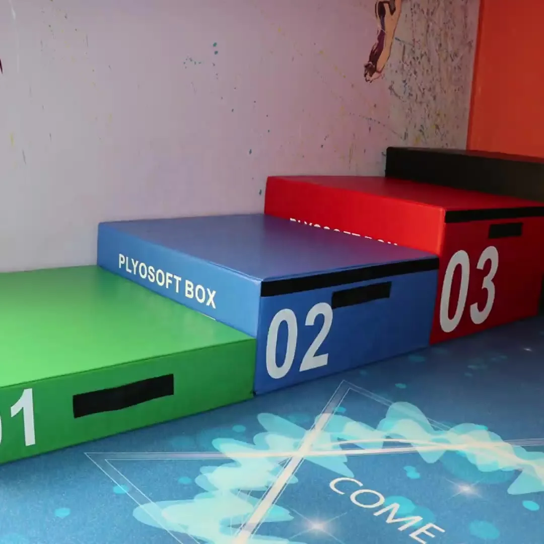 Тренировочная коробка для прыжков из Мягкого Пенопласта, портативная коробка для прыжков