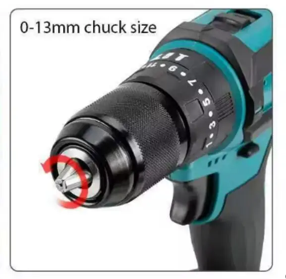 18V Drilling machines Lightweight Charging Battery Operated  Screw Gun Kit cordless Power Impact Driver Drill
