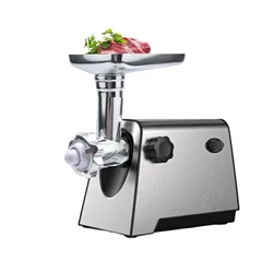 Home use stainless  steel  Multifunction 3 in 1 electrical Meat grinder