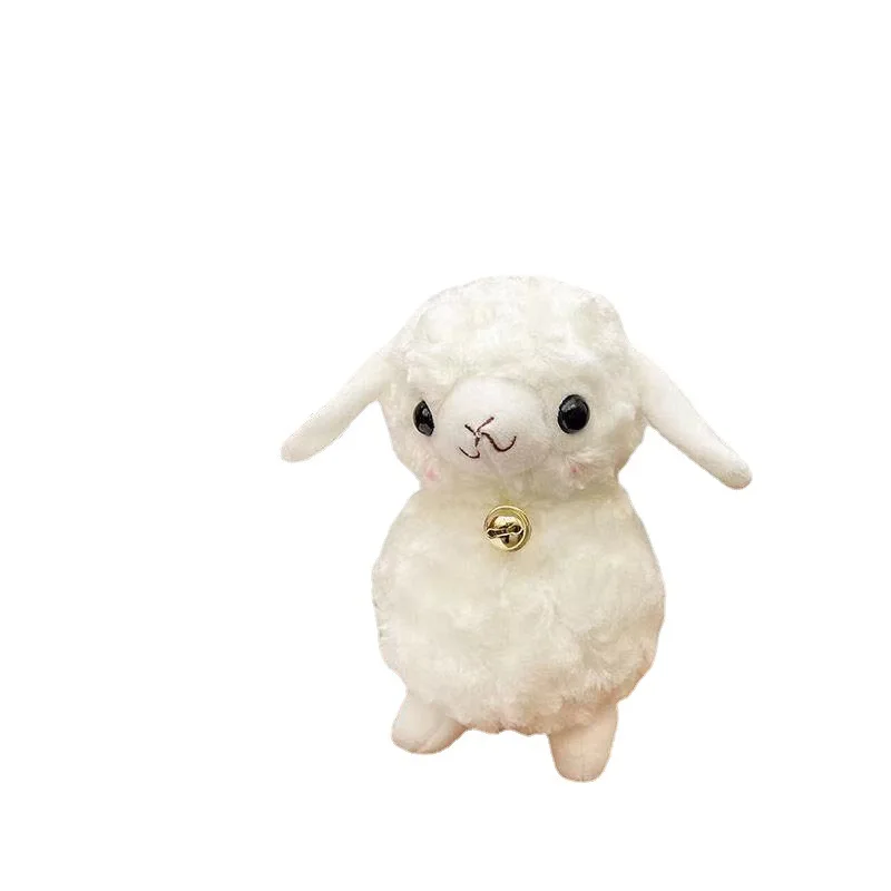 New baby toys Stuffed sheep toys plush white sheep small bell toys for kids perfect companion gifts