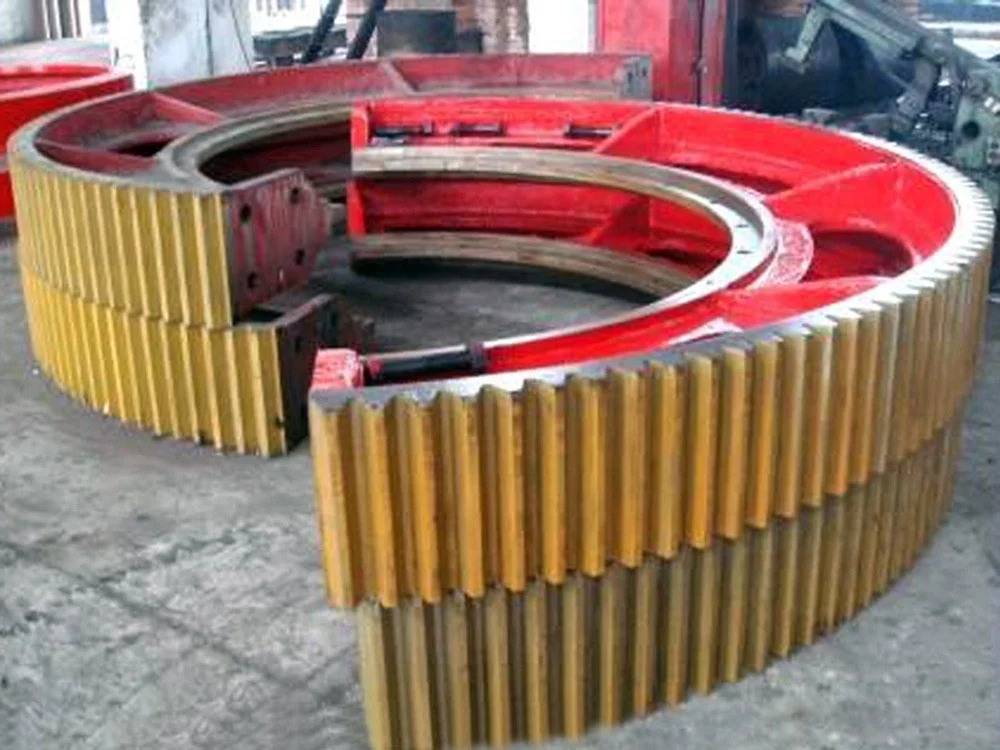 Вращающаяся сушилка для печи, шаровая мельница, смеситель цемента, вращающаяся сушилка, большая полукруглая Шестерня из литой стали