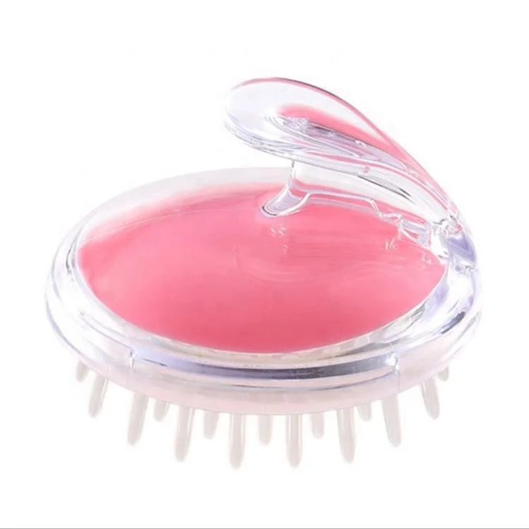 Two Kinds of Color Head Massager Shampoo Scalp Brush Hair Comb Head Massage Blue and Red Avaliable. for Test The Quality 9cm N/A
