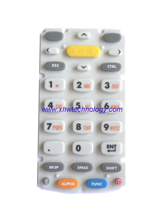 High quality low price silicone button keypad with conductive for home appliance silicon rubber keypads