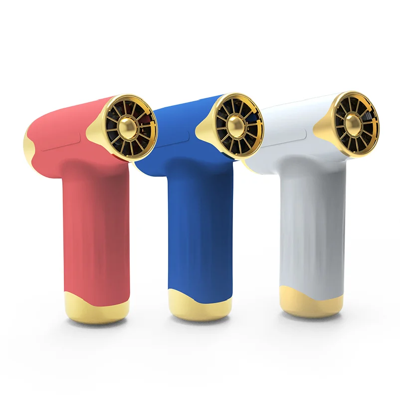 Powerful Super Air Mini Jet Fan V.2 For Car Rechargeable Portable Fan Hair Dryer