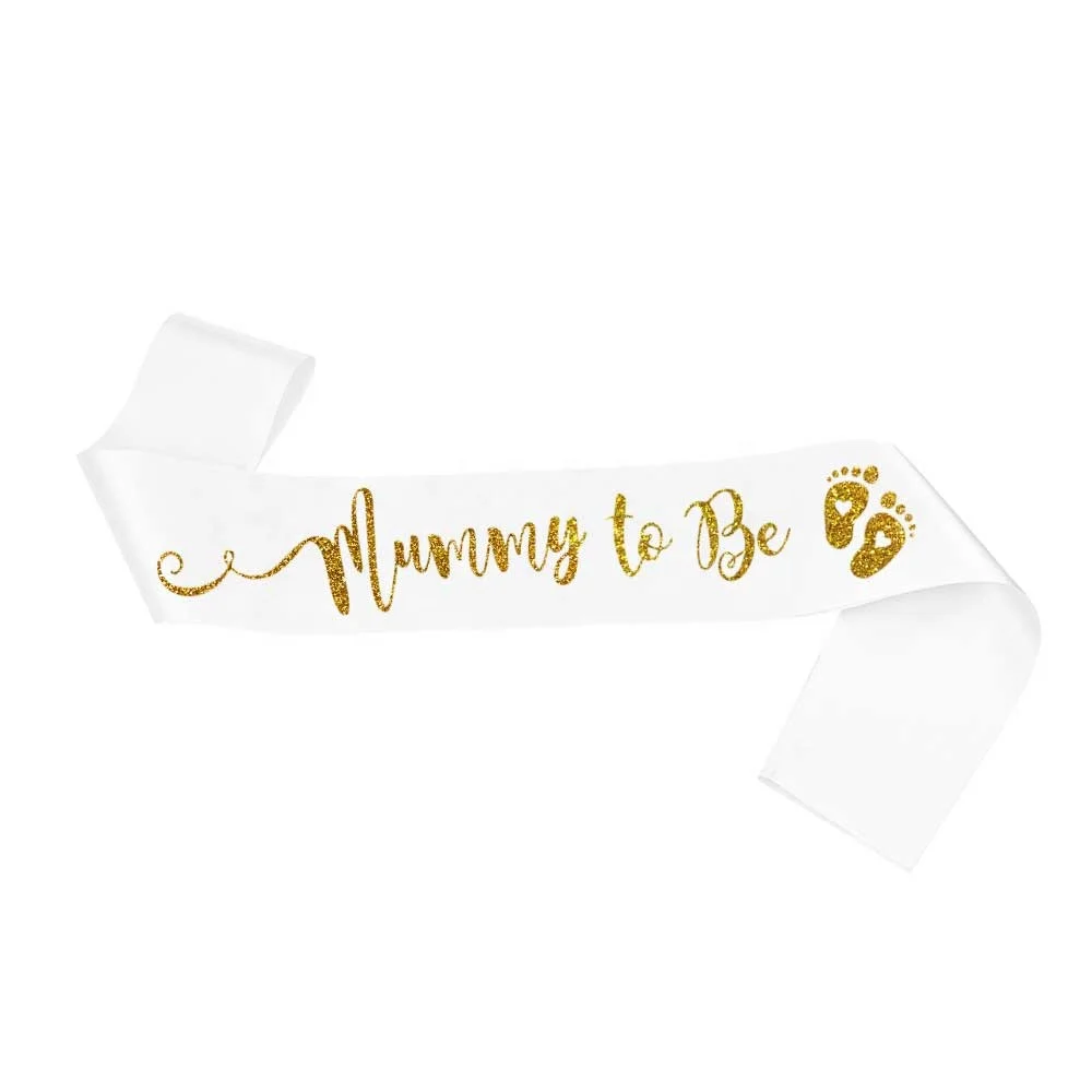 Custom Baby Shower Gender Reveal Party  Its A Girl or Boy Mommy To Be Sash