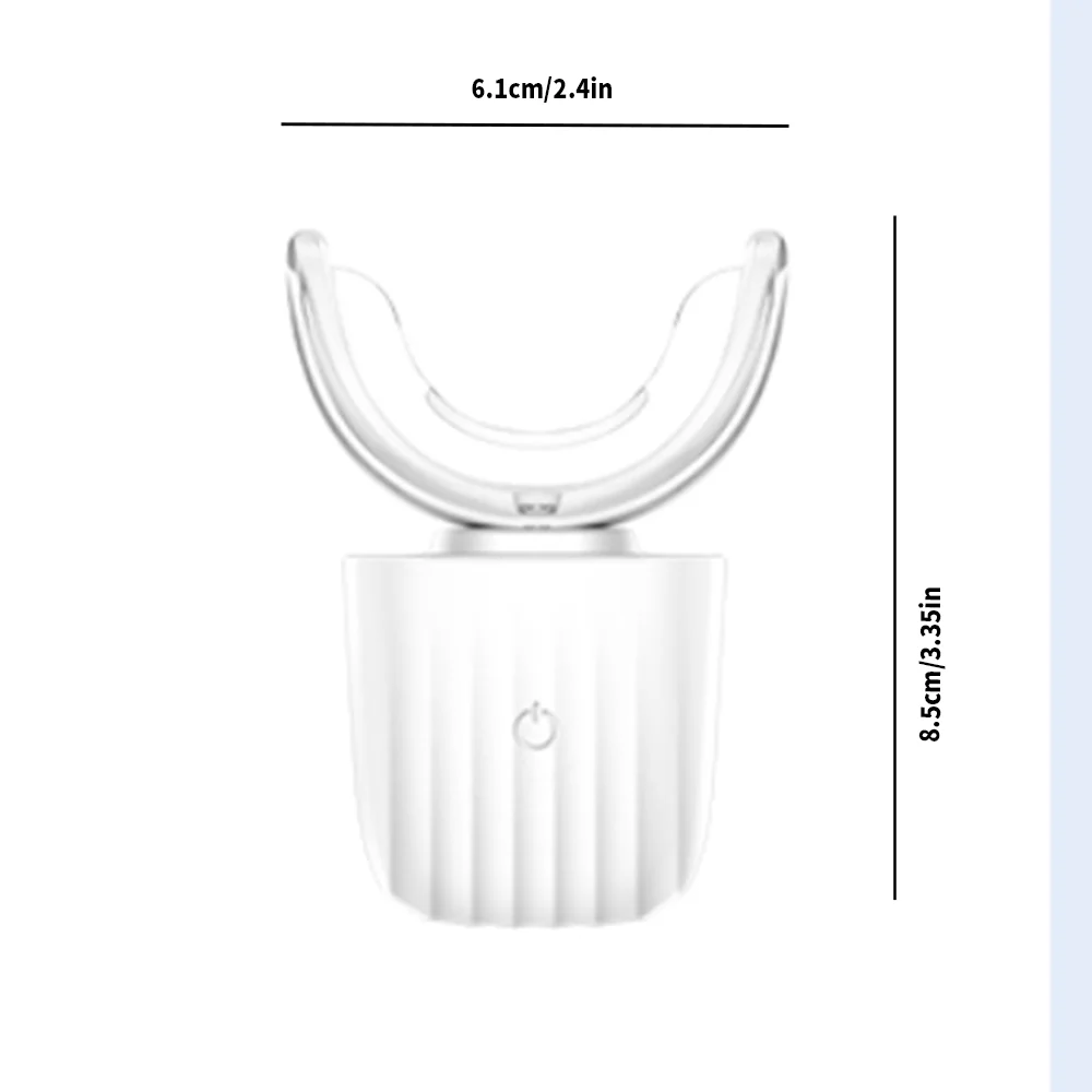 teeth whitening set led light professional teeth whitener Rechargeable wireless blue light teeth whitener