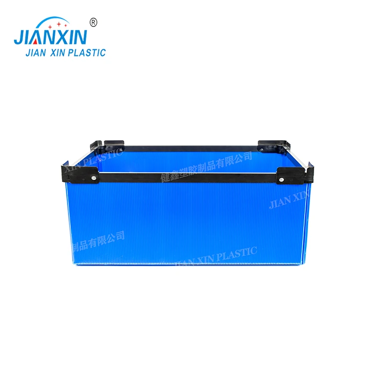 bule pp corrugated plastic Skeleton boxes