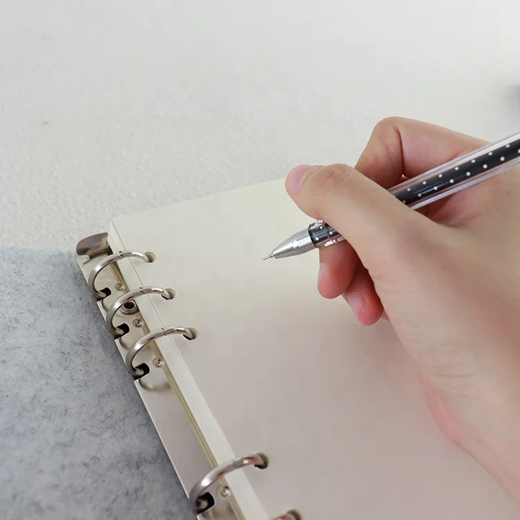 ISO9001China supplier promotional custom A4 A5 A6 wool felt cover handmade notebook binder diary felt notebook