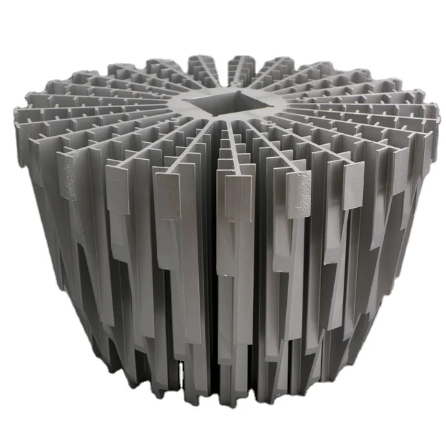 high precision machining fan combo Die-cast enclosure  extrusion coating aluminum heat sink