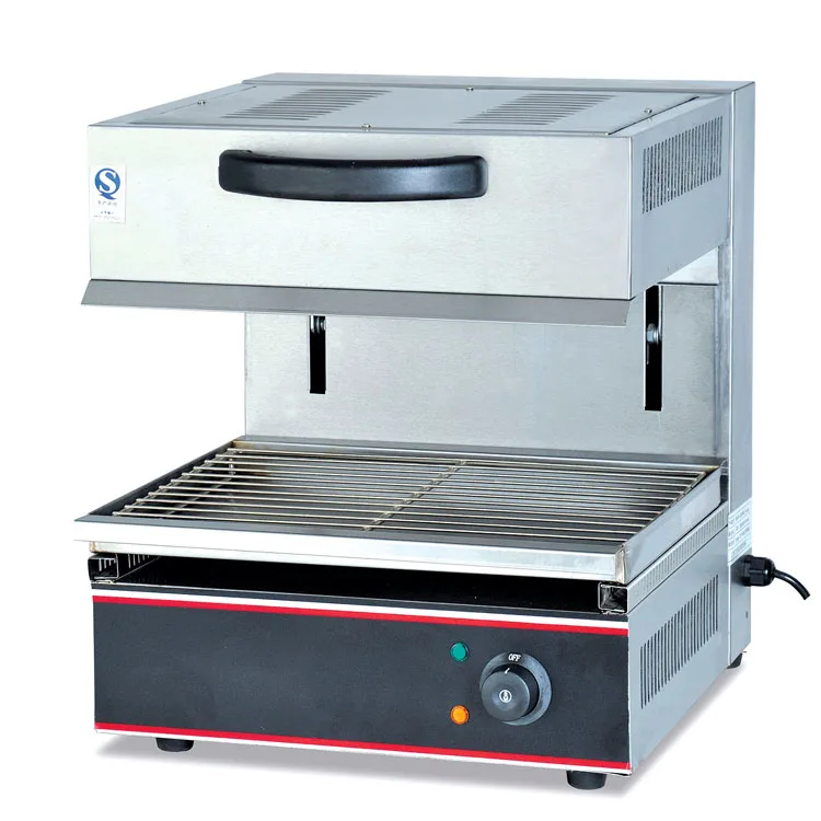 Electric Commercial Adjustable Height Lift Salamander Grill Kitchen Equipment Salamander Grill