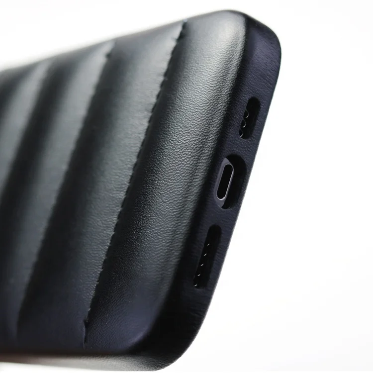 Hot Sell Phone case PU Puffer Case Cotton-Filled Down Jacket Phone Case for iPhone 14 Pro Max