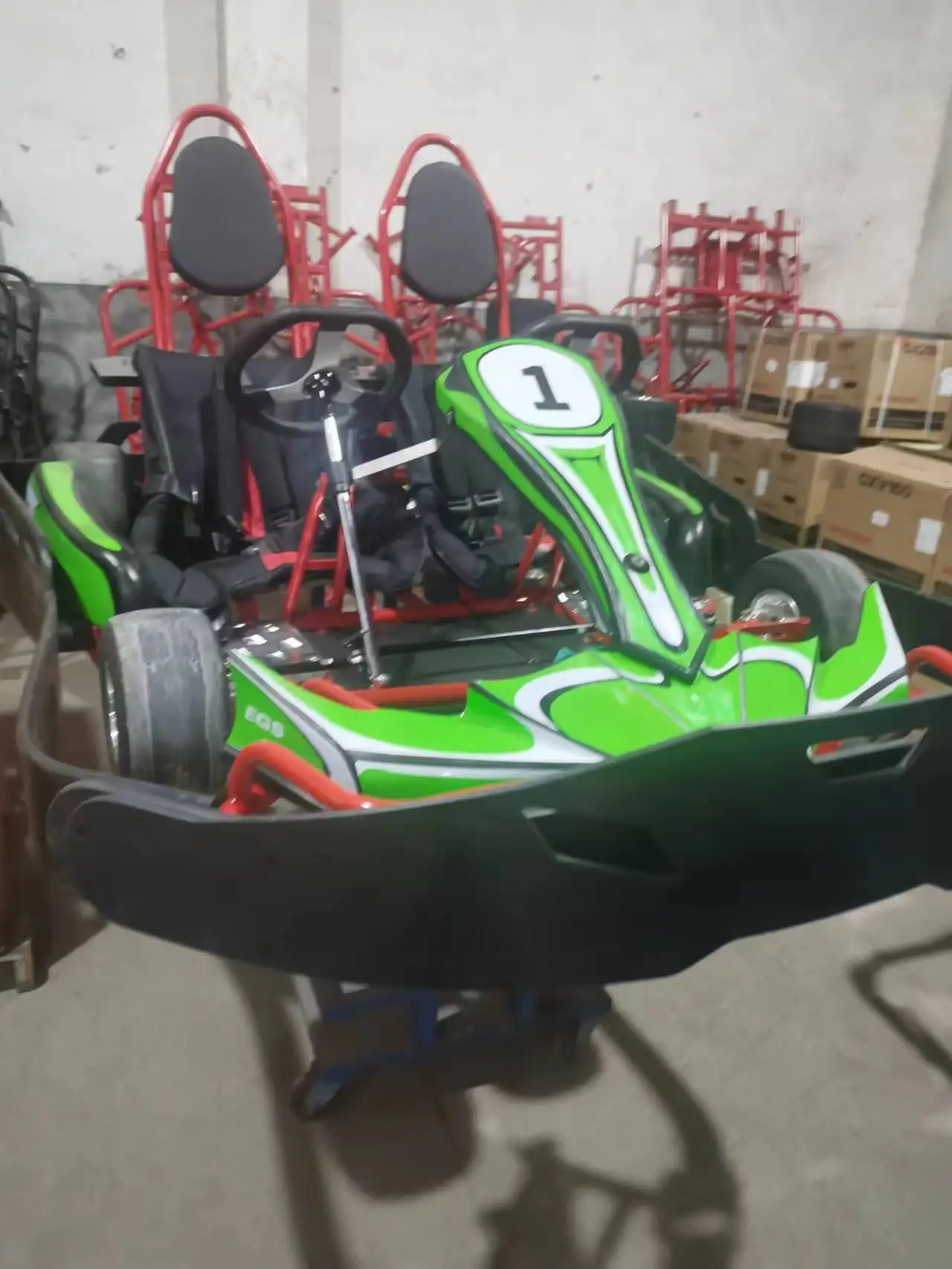 Hot Sale Cheap Gocart Electric Karting Cars Race Go Kart Ride on Car for Child Youth Adult Pink Black Yellow Blue Seat Copper