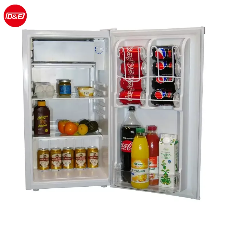 Hot Sales Fridge BC-90 DC 12V 24V 36V Optional AC110-240V By Adapter Refrigerator with high quality for RV Campers