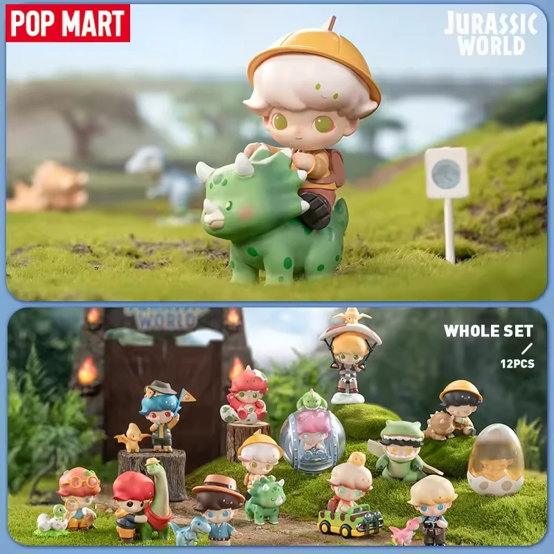 Набор POP MAR Dimoo Jurassic миры милосердие серии слепые боксы оптом 1 шт./12 шт. попмарт игрушки