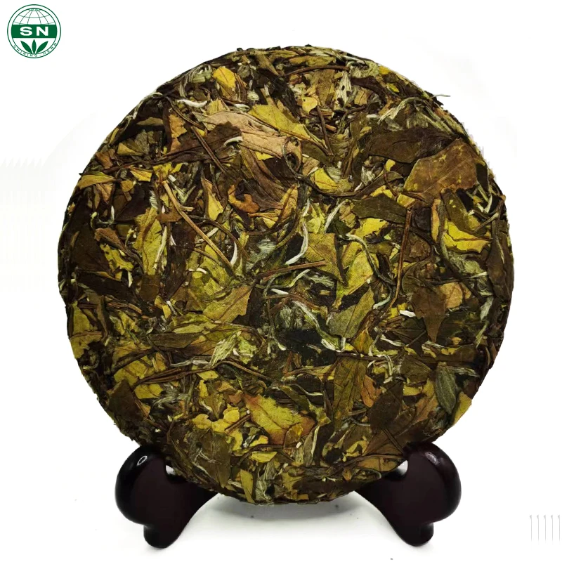 QS ISO Старый белый чай торт Chen xiang lao bai cha китайский 342 г чайный 4 года