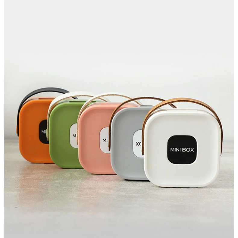 Portable Multi-Functional Storage Box for Data Cable Bluetooth Earphone Charger New Internet Celebrity Carry Accessory