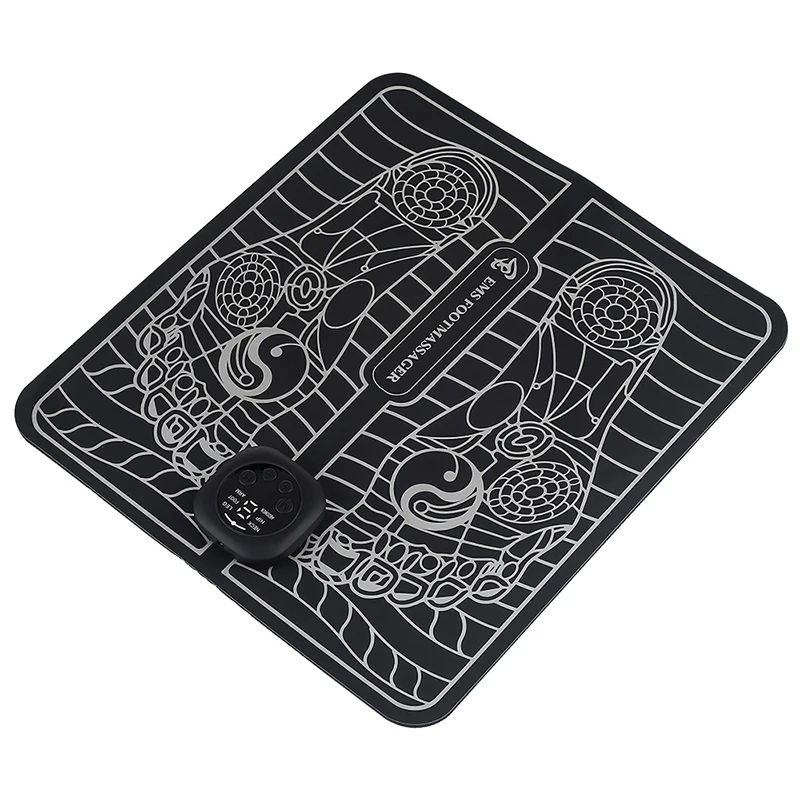 Digital Display Foot Pad Foot Massager Intelligent Pulse Massage Relieve Fatigue Foot Massage Pad