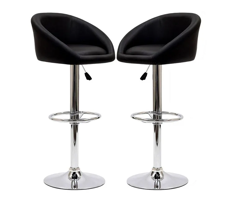 Sillas De Bar PU Leather Swivel Adjustable High Bar Chair Home Restaurant Hotel Use Bar Stoold