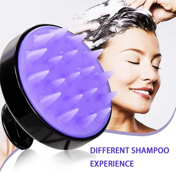 Hair Scalp Massager Shampoo Brush with Soft Silicone Head Massager